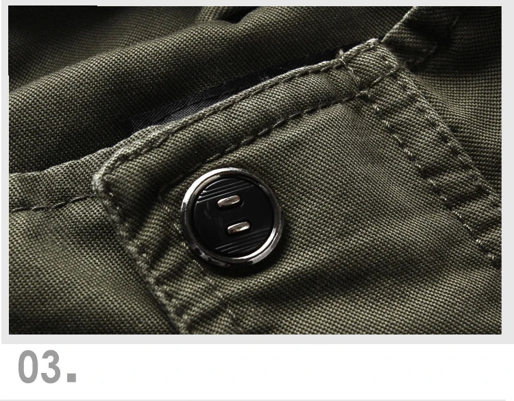 Veste Militaire Homme Air Force One | Coupe Printemps & Automne – Tailles M à 6XL - BLACKBEARD OUTDOOR INDUSTRIES