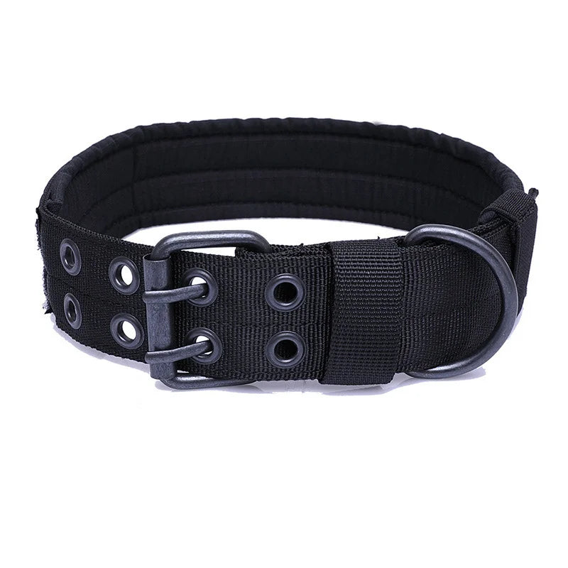 Collier Tactique Réglable pour Chien – Militaire, Entraînement & Sécurité | Nylon Résistant Ma boutique