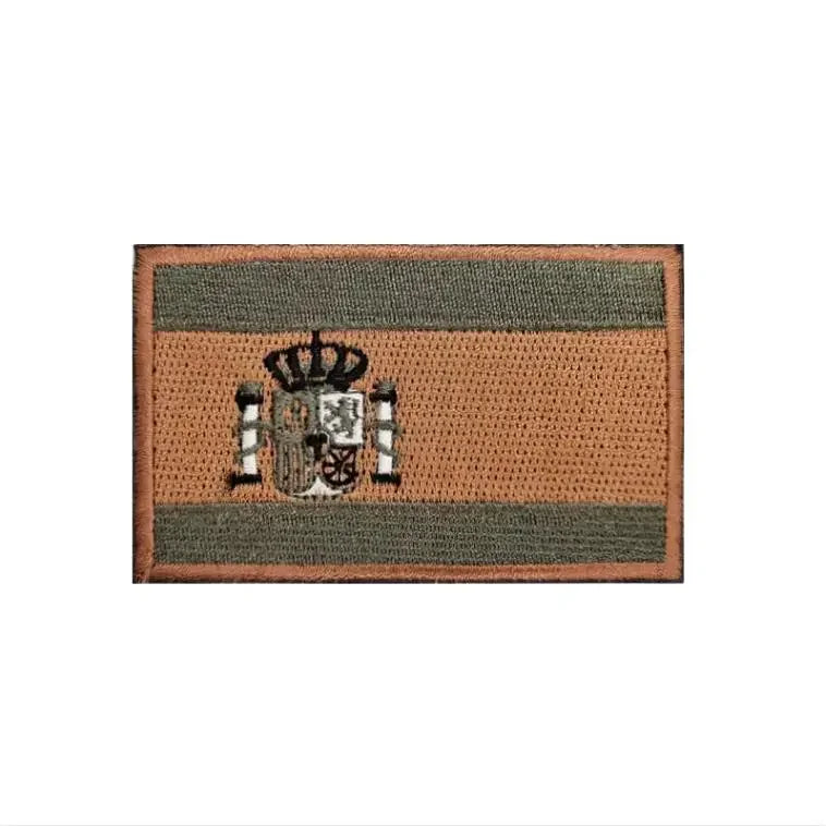 Patch Brodé Drapeau Espagnol – Patch Velcro 3D Écologique, Idéal pour Vêtements, Sacs, Accessoires et DIY - BLACKBEARD OUTDOOR INDUSTRIES