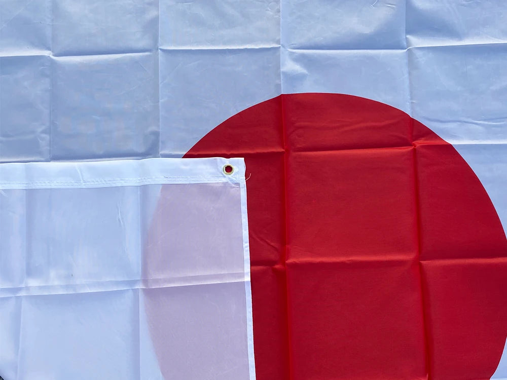 Drapeau National du Japon – 3x5 Pieds (90x150 cm) – Bannière de Haute Qualité en Polyester – Décoration Intérieure et Extérieure – Sans Mât BLACKBEARD OUTDOOR INDUSTRIES