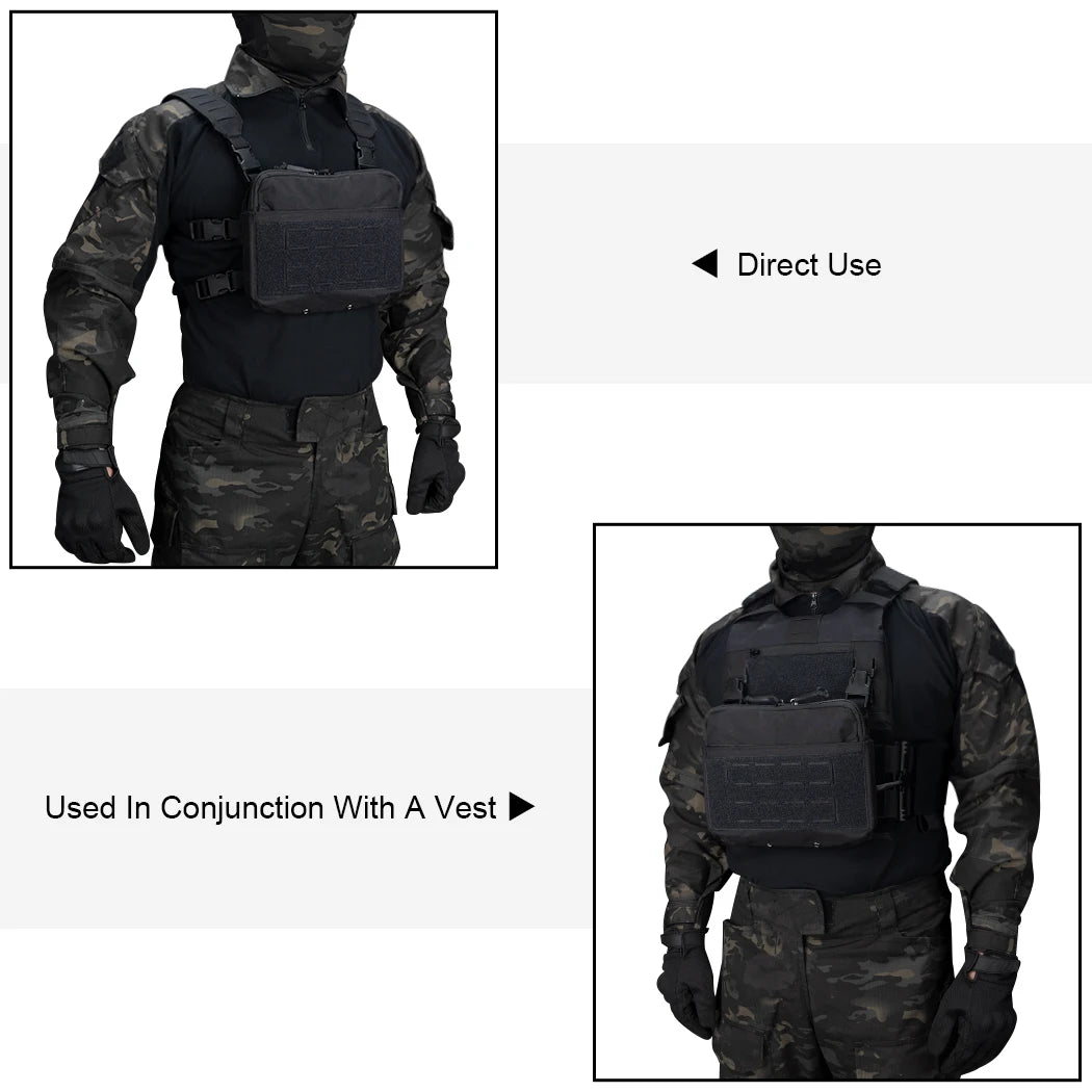 IDOGEAR KGR Tactical Chest Rig MOLLE – Harnais Tactique Compact Ma boutique