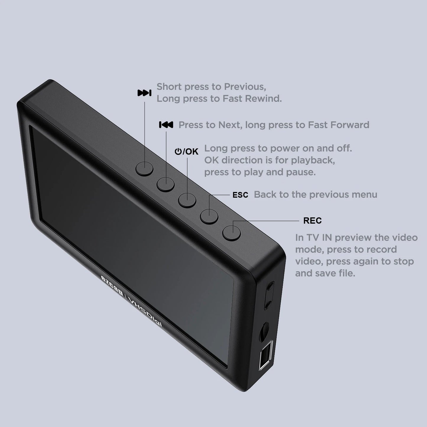 Ezcap180 Vhs Player Recorder Ma boutique
