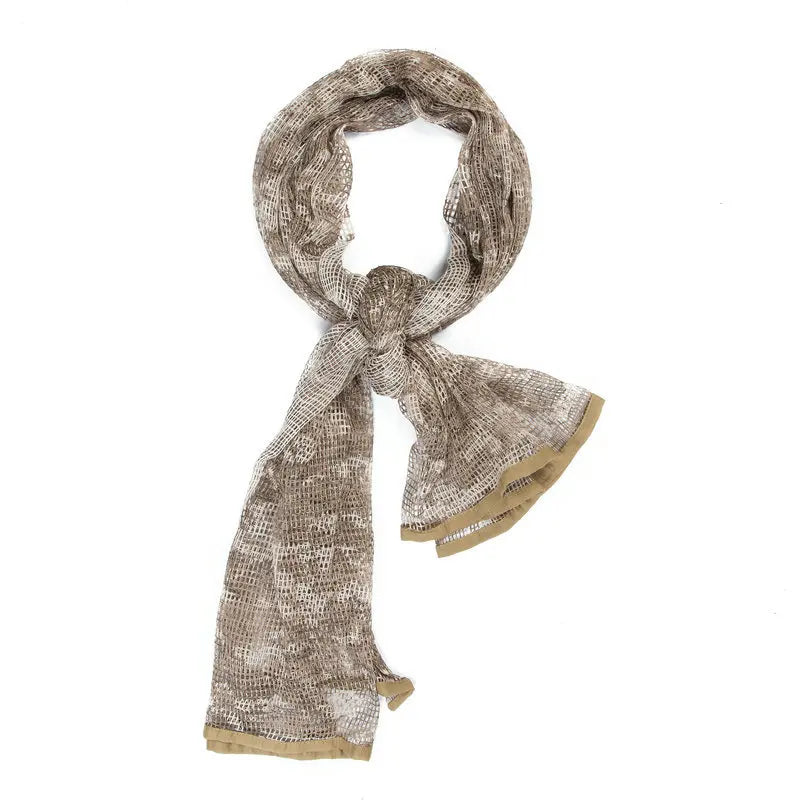 Foulard Camouflage en Maille - Voile de Sniper Camouflage pour Extérieur (Camping, Randonnée, Chasse, Tir) BLACKBEARD OUTDOOR INDUSTRIES
