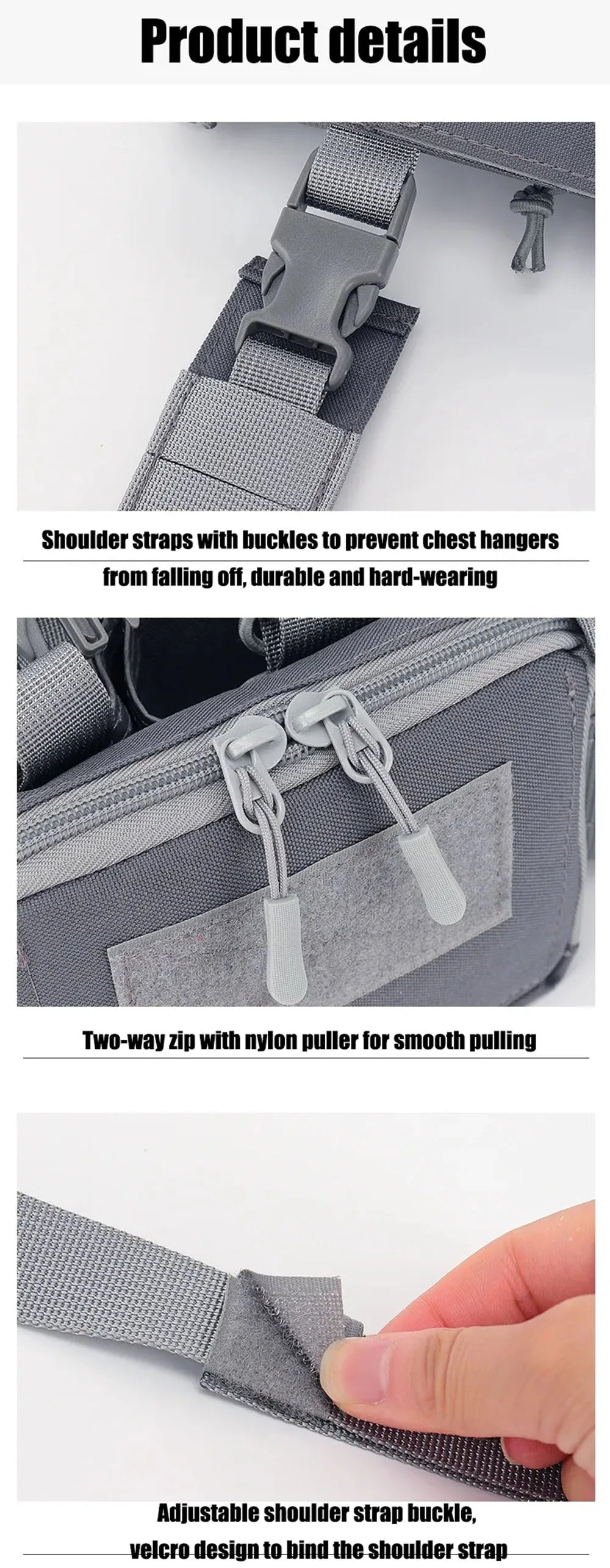 Chest Rig Ultra-Léger – Polyvalence et Performance Ma boutique