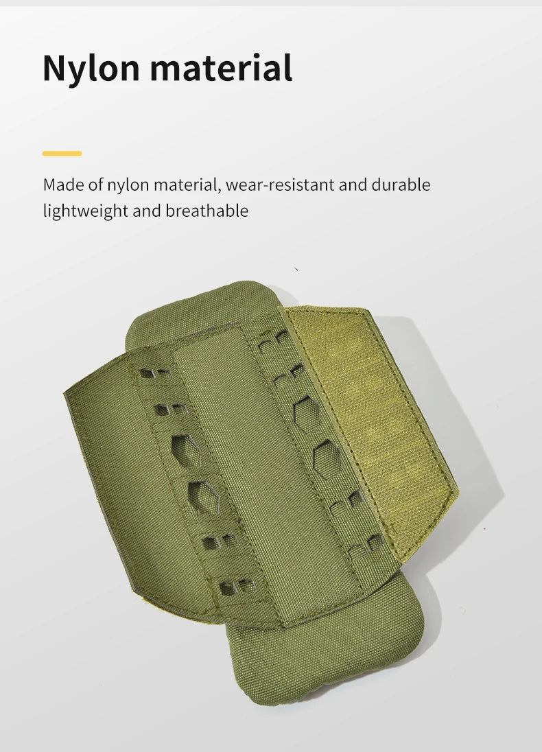 Coussin d’Épaule Tactique Respirant – 1 Pièce | Pad Amorti Antidérapant pour Sangle Sac à Dos, Gilet, Chest Rig, Bandoulière - BLACKBEARD OUTDOOR INDUSTRIES