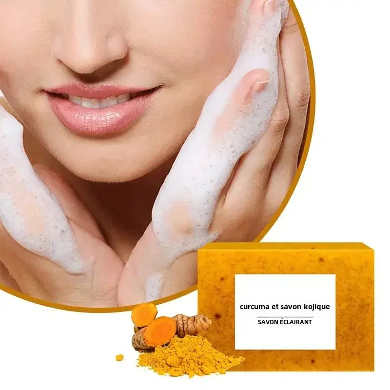 Savon au Curcuma et Acide Kojique – Exfoliant Naturel pour un Éclat Radieux de la Peau - BLACKBEARD OUTDOOR INDUSTRIES