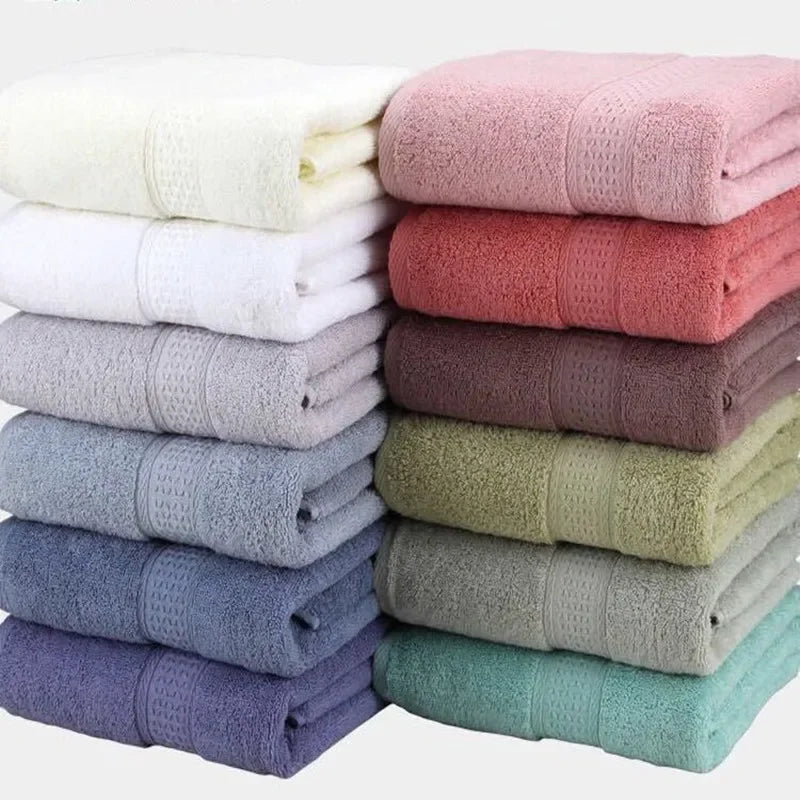 Serviette Visage 100% Coton – Absorbante, Microfibre Pure, Lavable à la Main ou en Machine, Pour Salle de Bain, Maison, Hôtel, Adulte - BLACKBEARD OUTDOOR INDUSTRIES