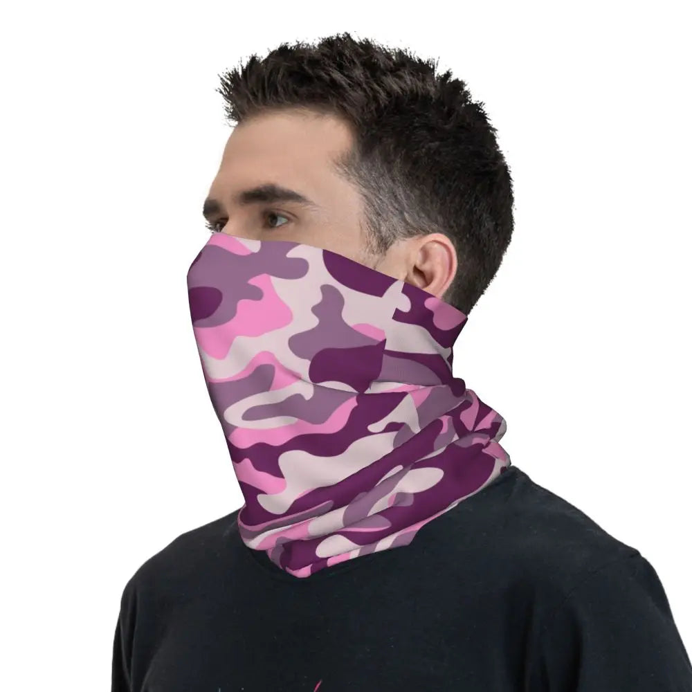 Tiger Stripe Camo – Bandeau Tour de Cou Hiver Multifonction pour Hommes et Femmes | Parfait pour Randonnée, Cyclisme, Sports Outdoor et Usage Quotidien - BLACKBEARD OUTDOOR INDUSTRIES