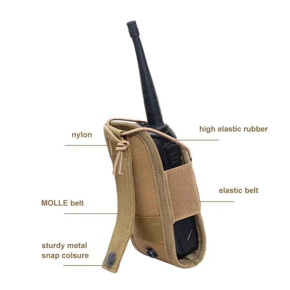 Sacoche de Transport Tactique pour Talkie-Walkie – Molle Radio Pouch Ma boutique