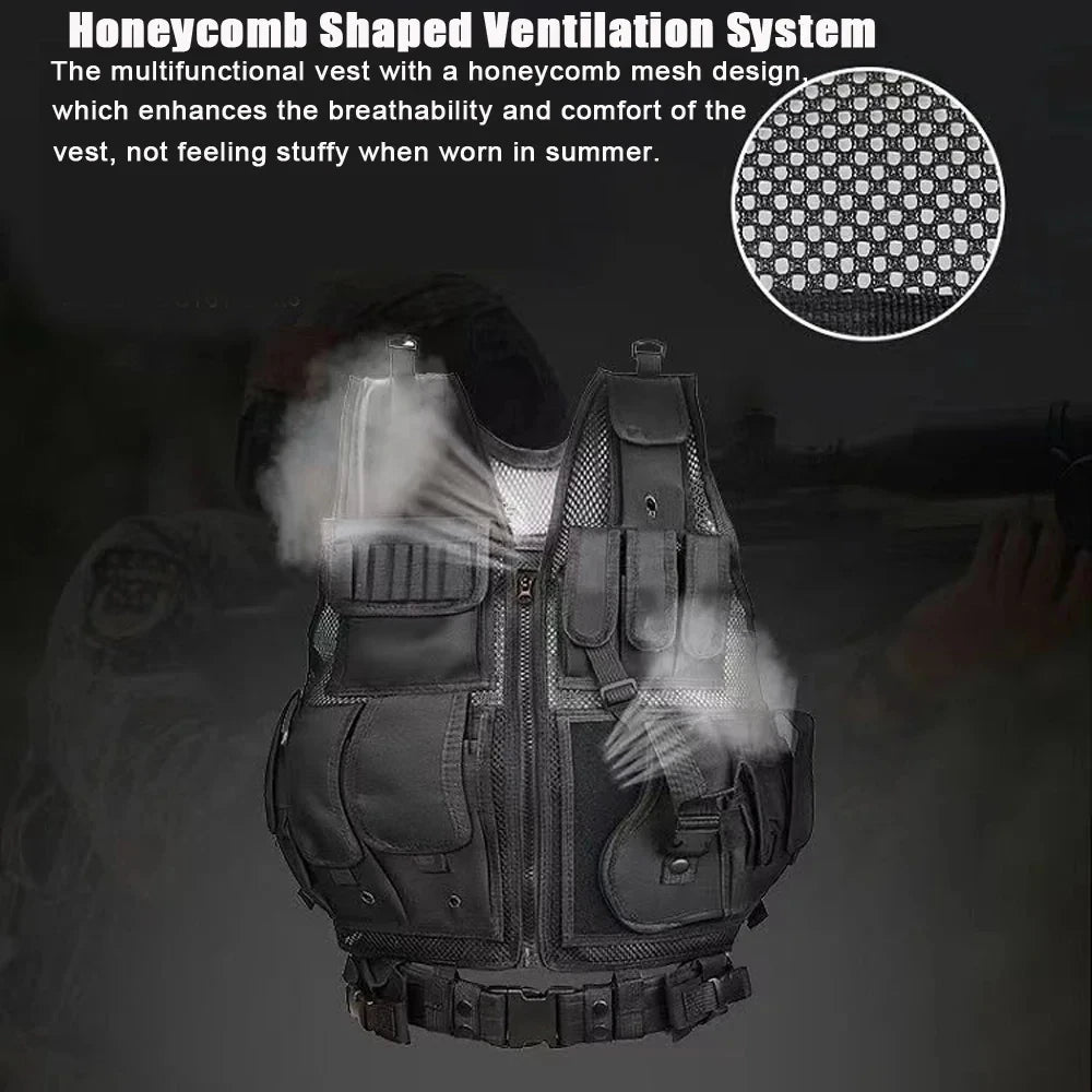 Gilet d’Intervention Tactical – Robustesse et Fonctionnalité Ma boutique