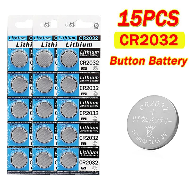 5-50pcs Original CR2032 CR 2032 3V Lithium Button Battery For Watch Calculator Clock Remote Control Toys Button Coins Cell BLACKBEARD OUTDOOR INDUSTRIES