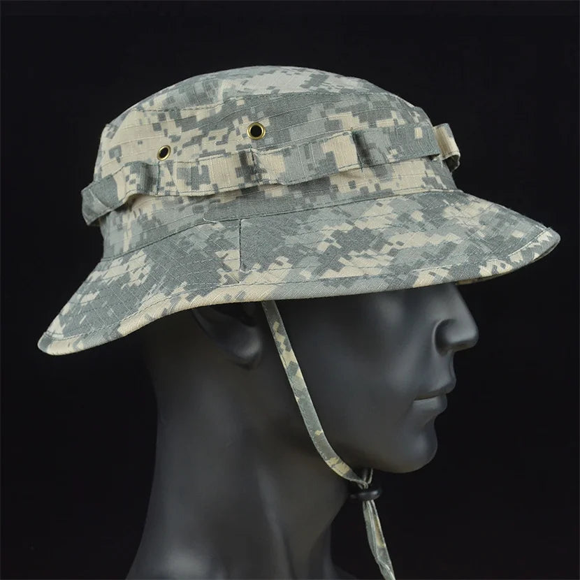 Chapeau Tactique Boonie Camouflage pour Homme – Idéal Chasse, Pêche, Randonnée & Airsoft - BLACKBEARD OUTDOOR INDUSTRIES