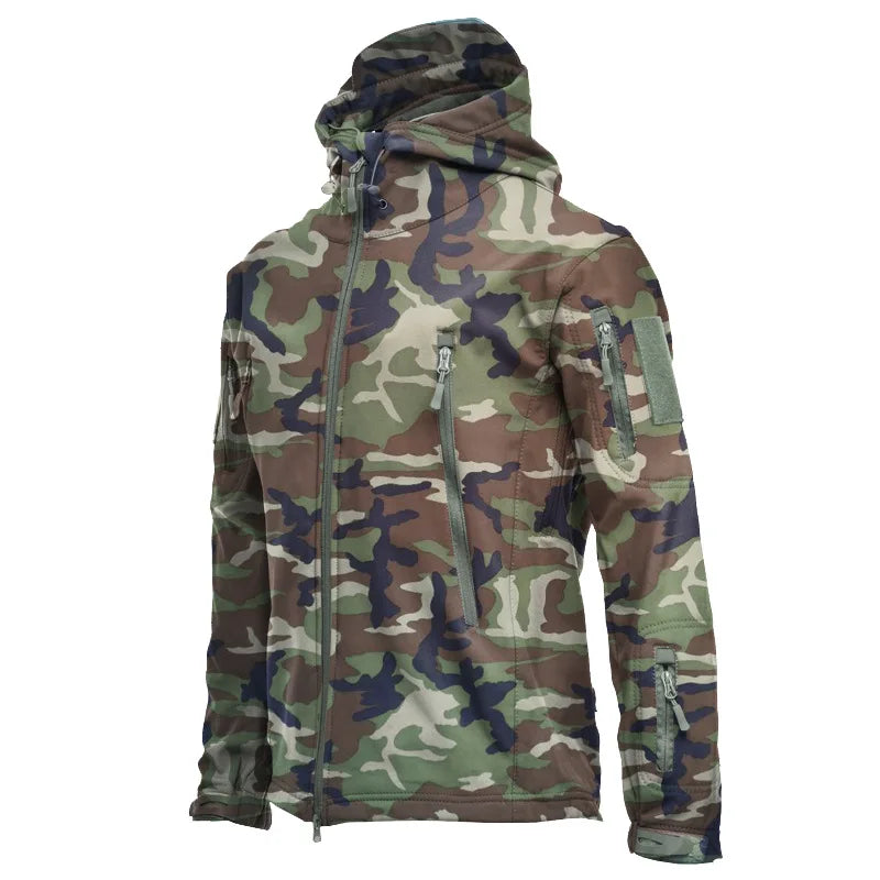 Veste SoftShell Imperméable pour Extérieur 2021 – Coupe-Vent pour Chasse, Ski, Randonnée, Camping, Pêche et Activités Tactiques – Hommes & Femmes - BLACKBEARD OUTDOOR INDUSTRIES