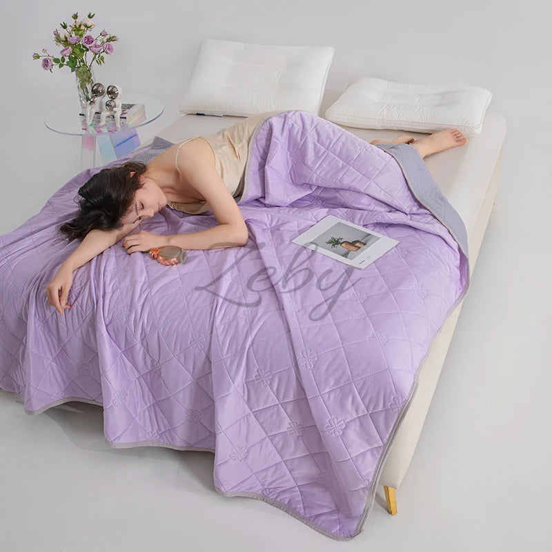 Couverture Rafraîchissante Grade A pour Lit – Couette Légère et Respirante, Idéale pour l’Été, Confort Climatisé, King & Queen Size BLACKBEARD OUTDOOR INDUSTRIES