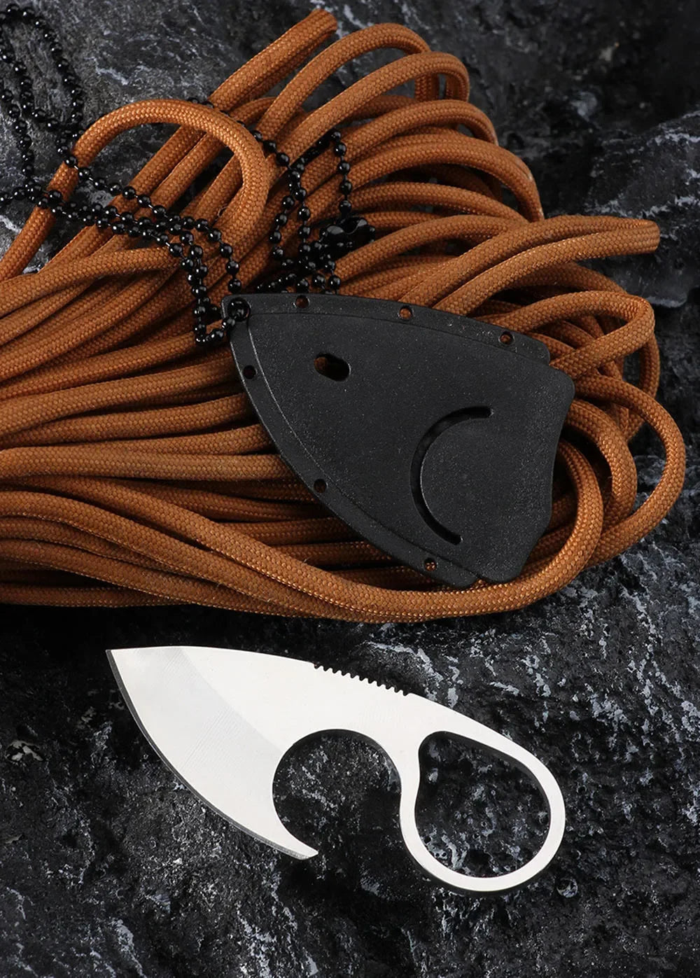 Couteau de Poche Miniature en Acier Inoxydable EDC – Outil Portable Multifonction pour Défense Personnelle, Camping et Survie - BLACKBEARD OUTDOOR INDUSTRIES