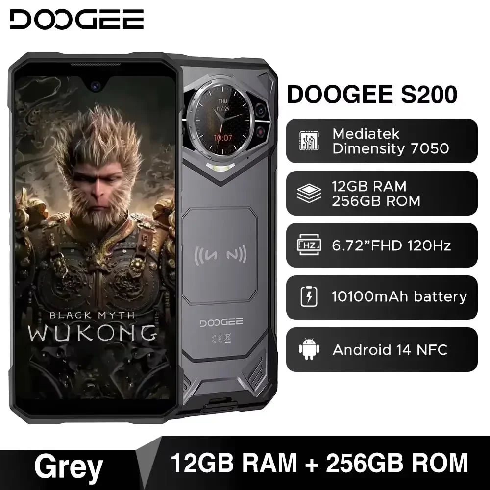 DOOGEE S200 – Smartphone Rugged Hautes Performances - BLACKBEARD OUTDOOR INDUSTRIES