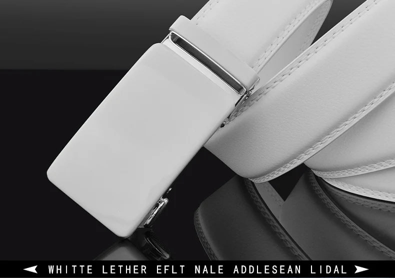 ceinture en cuir de vachette uni Ma boutique