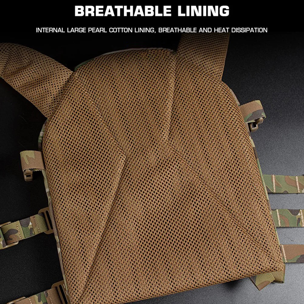 Gilet Tactique Outdoor 3.0 K19 pour Chasse – Porte Plaques MOLLE avec Système de Libération Rapide et Ceinture Ajustable – Équipement de Combat BLACKBEARD OUTDOOR INDUSTRIES