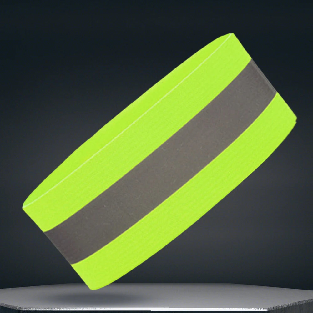 Bandes Réfléchissantes Élastiques - Armbands, Bracelets, Bandes de Cheville et Jambes, Haute Visibilité pour Sécurité Nocturne (Course, Cyclisme, Marche) - BLACKBEARD OUTDOOR INDUSTRIES