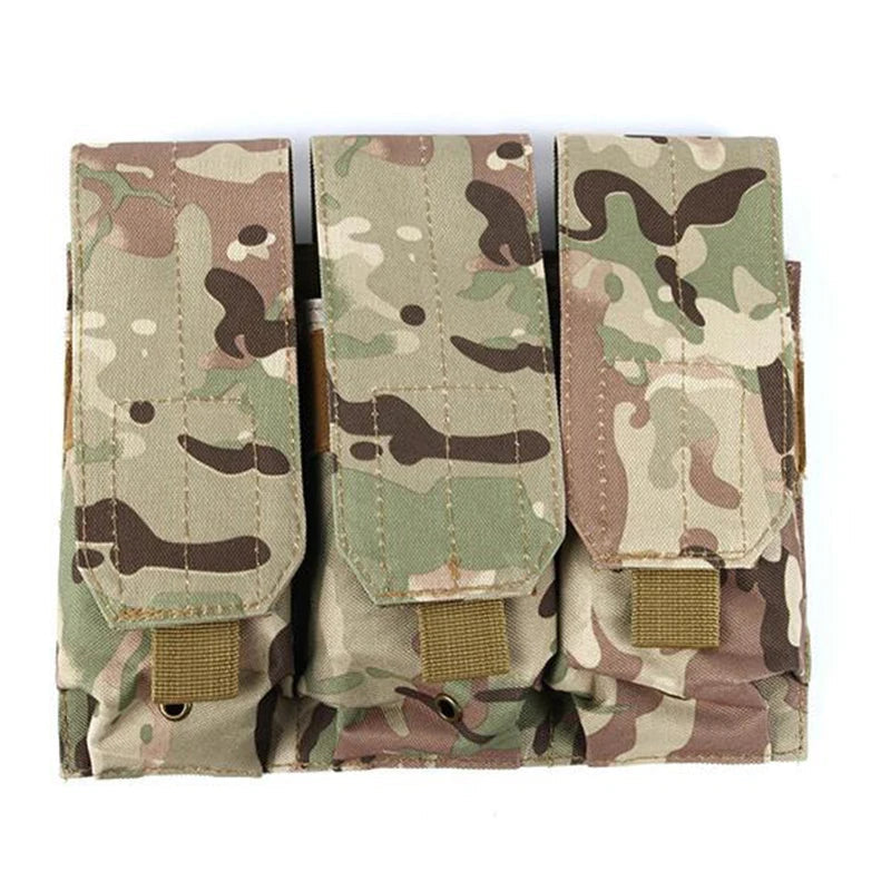 Pochette MOLLE Triple Porte Chargeurs - Double et Triple Mag Pouch pour AR15/M4 (5.56/7.62) BLACKBEARD OUTDOOR INDUSTRIES