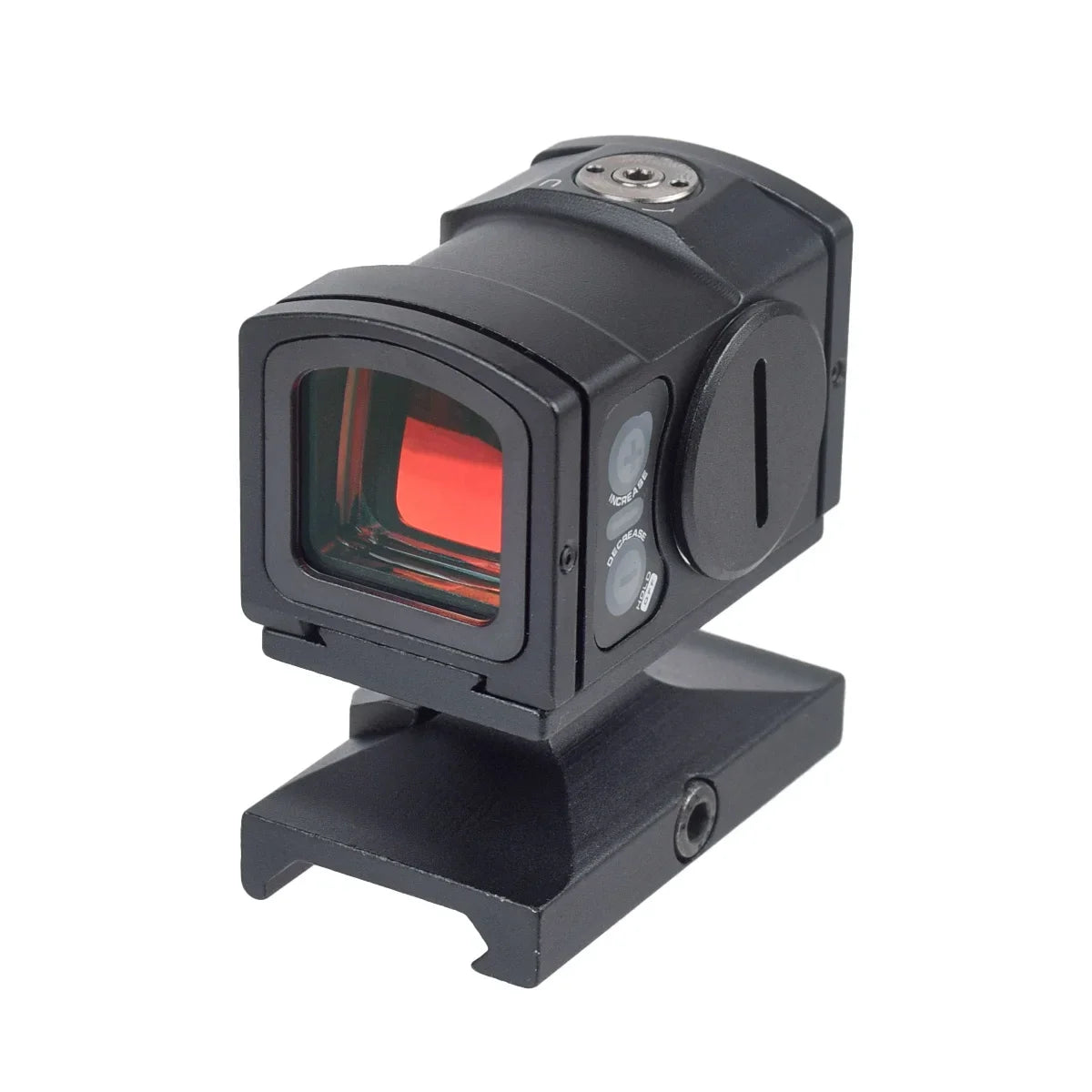 Lunette de visée tactique P-2 Red Dot 3,5 MOA avec montage haut 1,54" et fixation rail 20 mm — Pour pistolet Glock 17 MOS et carabine airsoft - BLACKBEARD OUTDOOR INDUSTRIES