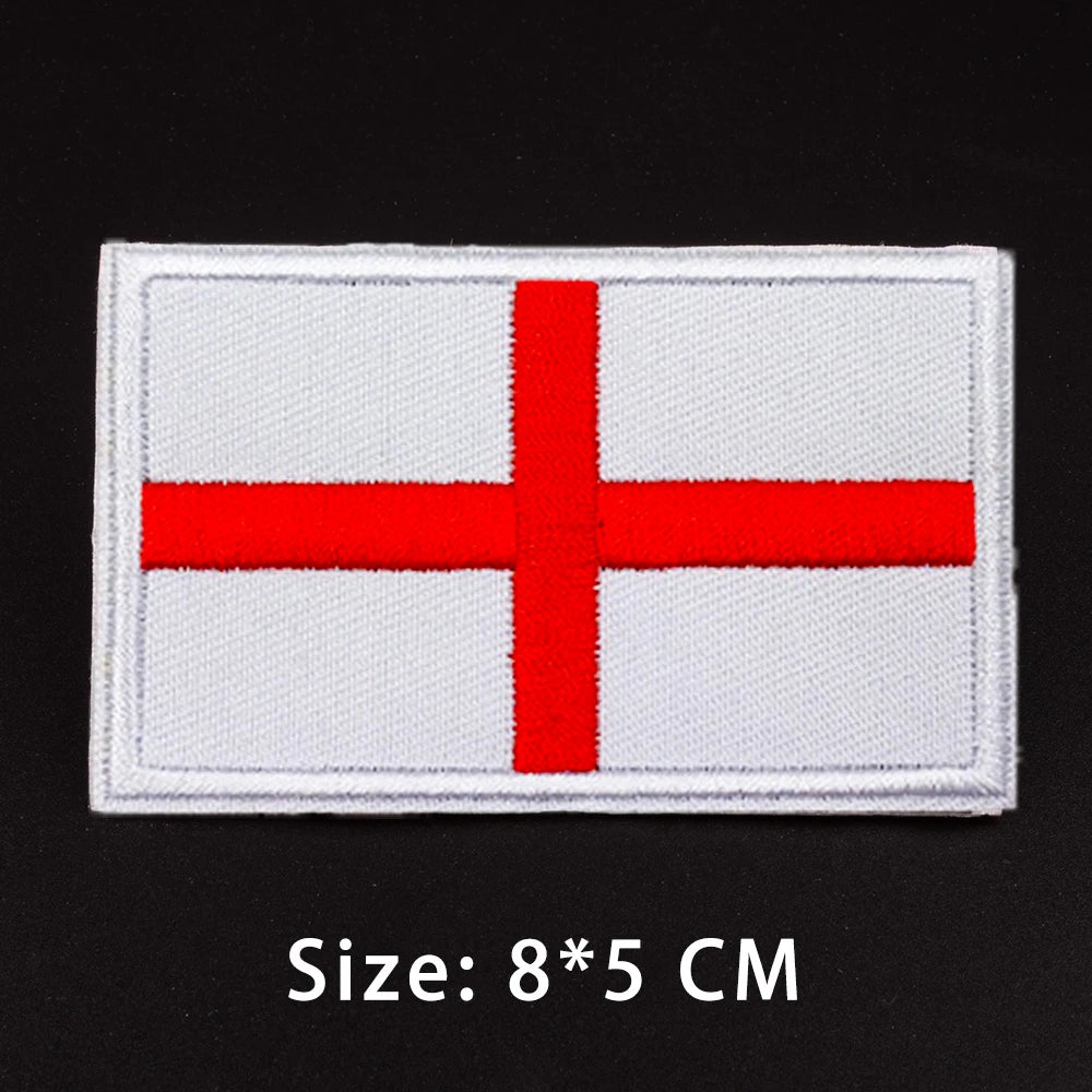Patches Drapeaux Brodés Tactiques – international - BLACKBEARD OUTDOOR INDUSTRIES