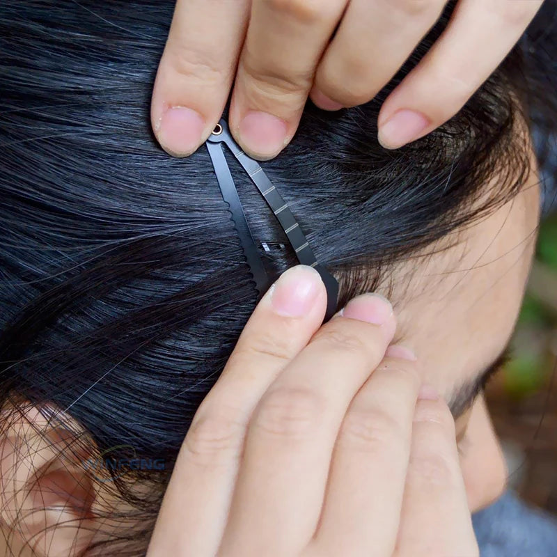 5 Pièces Épingles à Cheveux Multifonctions - Haute Qualité, Auto-Défense & Outils Survie - BLACKBEARD OUTDOOR INDUSTRIES