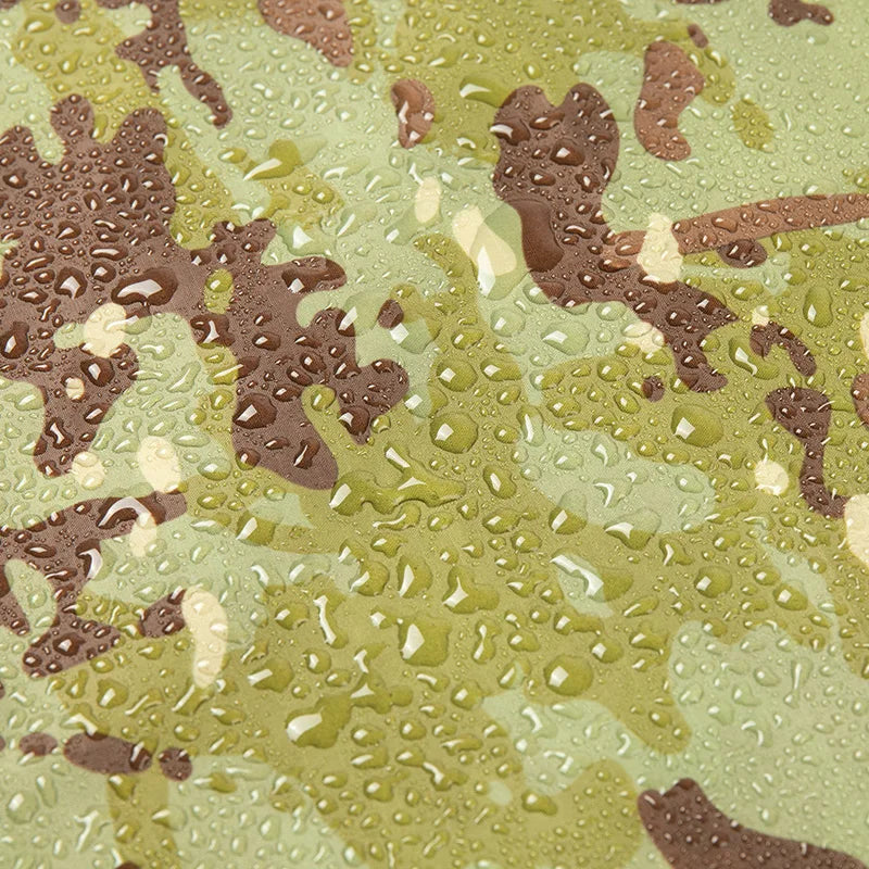 Poncho de Pluie Tactique Militaire - Imperméable, Polyvalent, avec Capuche Ajustable et Sac de Rangement BLACKBEARD OUTDOOR INDUSTRIES