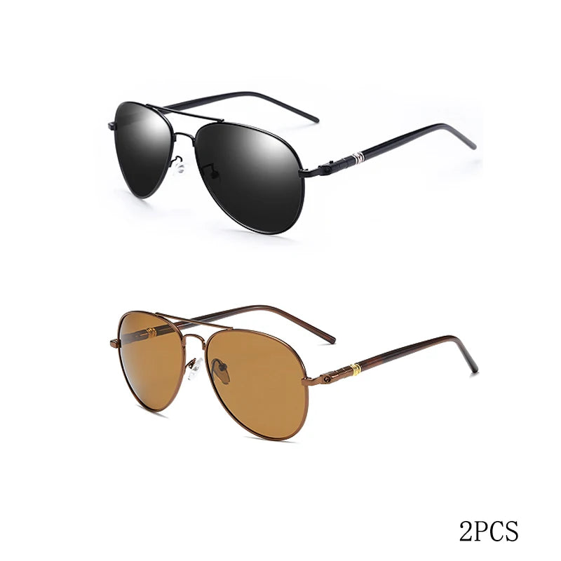 Lunettes de Soleil Polarisées VABBON – UV400 – Unisexe – Style Aviateur – Verres Miroirs Anti-Éblouissement - BLACKBEARD OUTDOOR INDUSTRIES