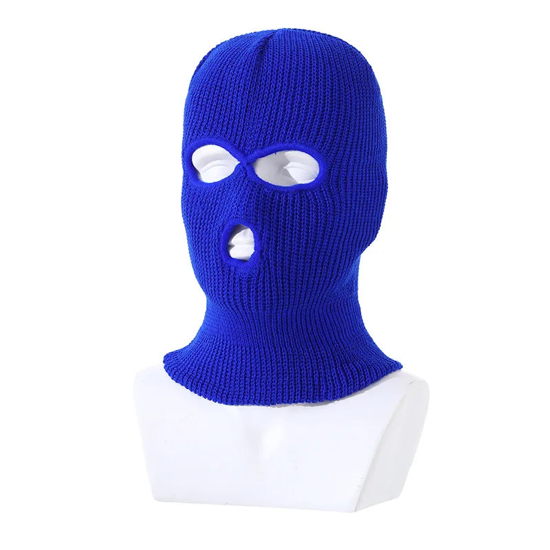 Balaclava cagoule trois trous en fibre acrylique Ma boutique