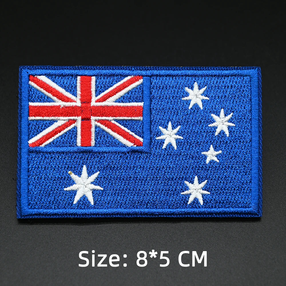 Patches Drapeaux Brodés Tactiques – international - BLACKBEARD OUTDOOR INDUSTRIES