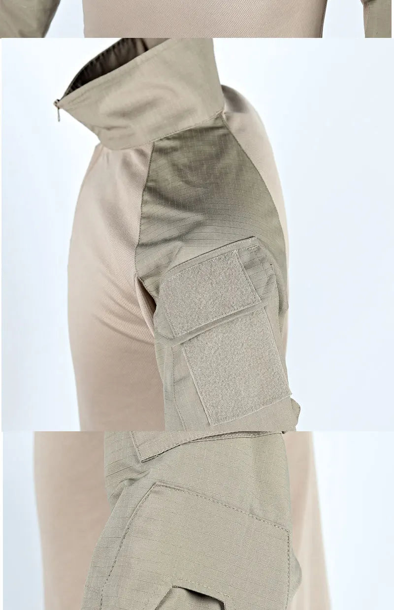 T-shirt Militaire à Manches Longues – Vêtement Tactique Respirant pour Entraînement, Chasse, Randonnée et Travail – Unisexe BLACKBEARD OUTDOOR INDUSTRIES