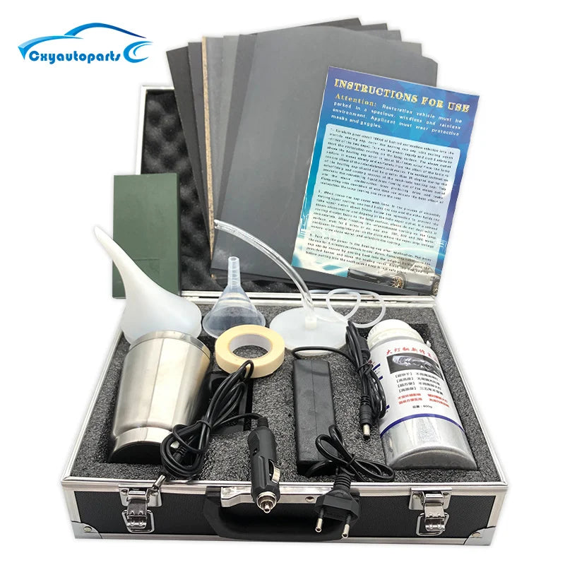Kit de Polissage pour Phares de Voiture 800ML – Rénovation & Réparation de Phare Auto - BLACKBEARD OUTDOOR INDUSTRIES