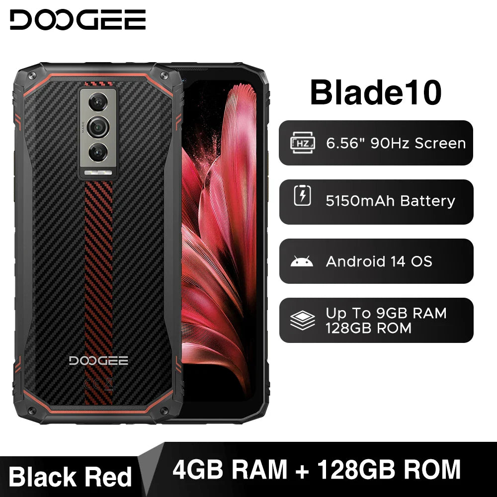 DOOGEE Blade10 – Smartphone Rugged Ultra-Mince - BLACKBEARD OUTDOOR INDUSTRIES