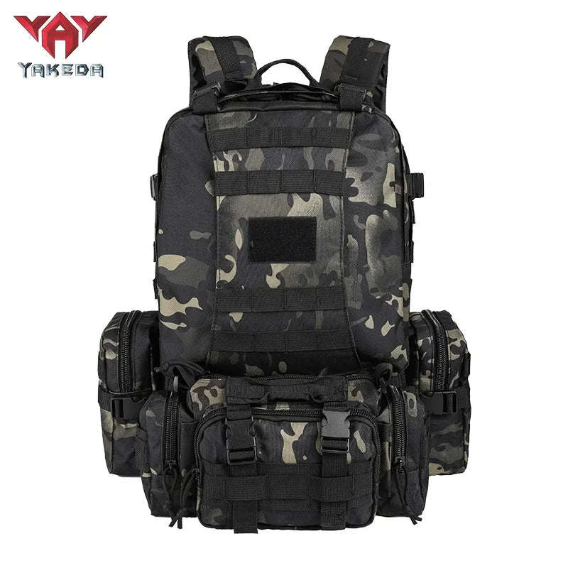 YAKEDA Sac à Dos Tactique MOLLE – Sac Duffel Multifonction Outdoor - BLACKBEARD OUTDOOR INDUSTRIES