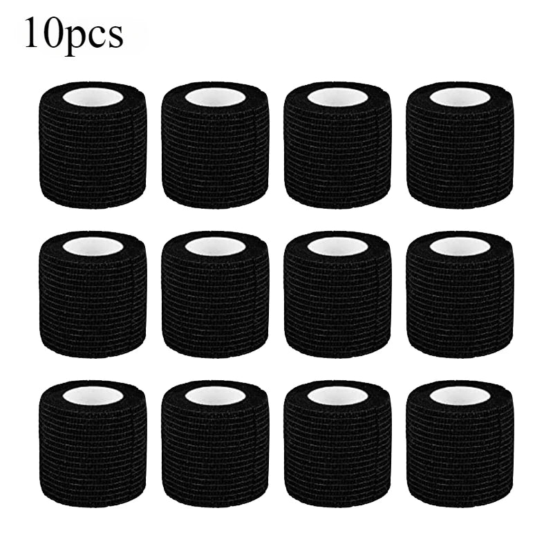 Bandage Auto-adhésif pour Tatouage - Bandes de Protection de Doigts - Enroulements Non-tissés Imperméables et Respirants - Accessoires de Tatouage (5/10/15/20 unités) BLACKBEARD OUTDOOR INDUSTRIES