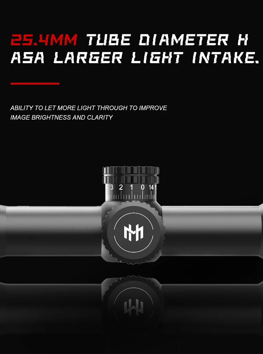 March HT4-16X44AOE Lunette de Visée Tactique - BLACKBEARD OUTDOOR INDUSTRIES
