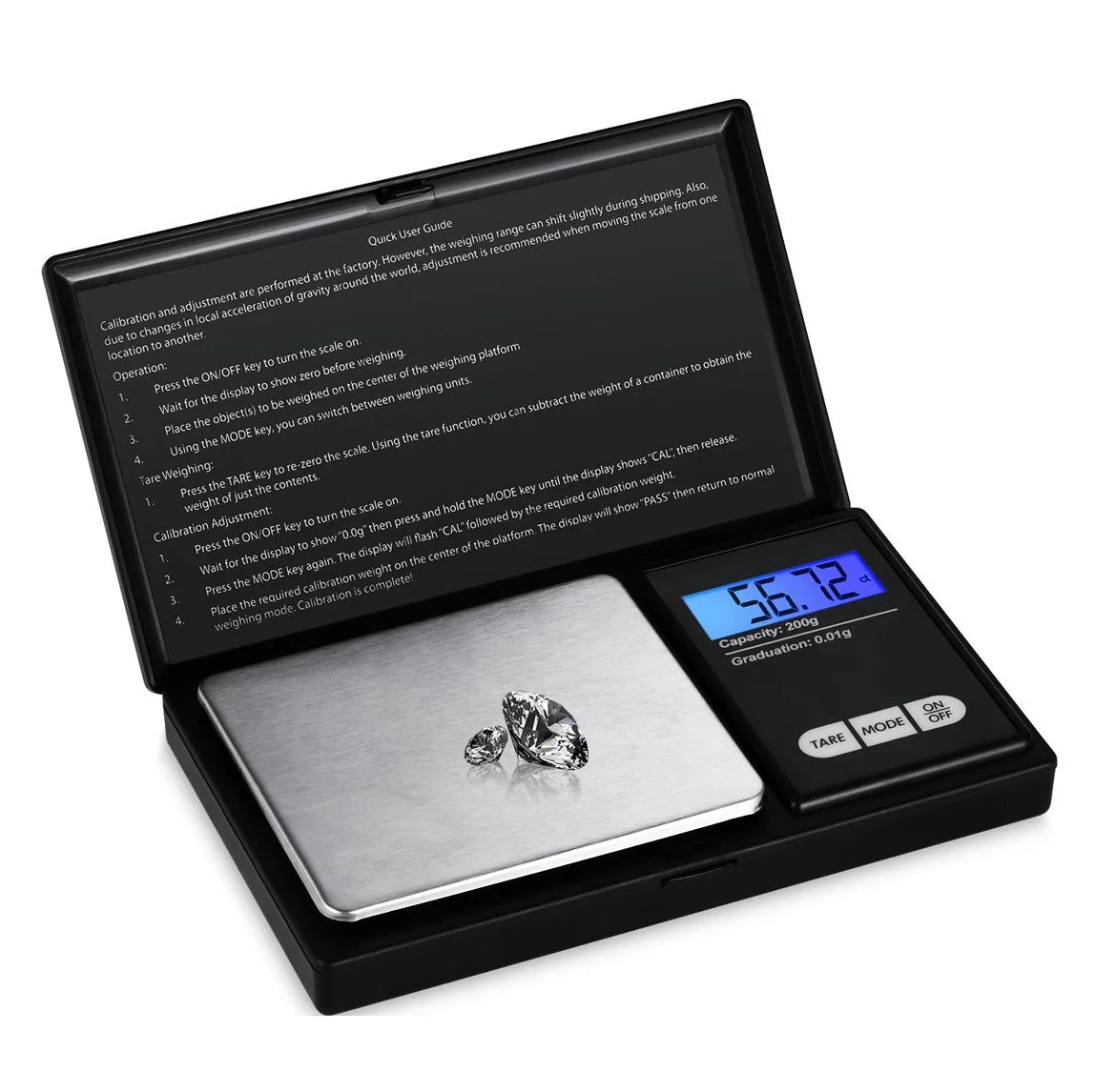 Mini Balance de Précision Numérique 0.01g – Échelle Électronique Portable pour Or, Bijoux, Poudres & Plus Ma boutique