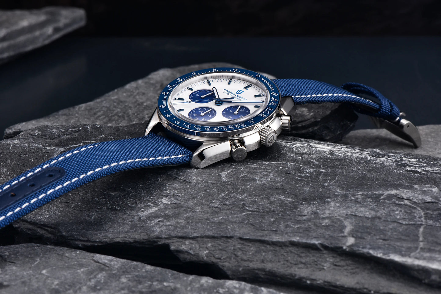 PAGANI DESIGN PD-1701 Moonwatch 2025 – Hommage à la CK2998 – Montre Homme Quartz Chronographe de Luxe - BLACKBEARD OUTDOOR INDUSTRIES