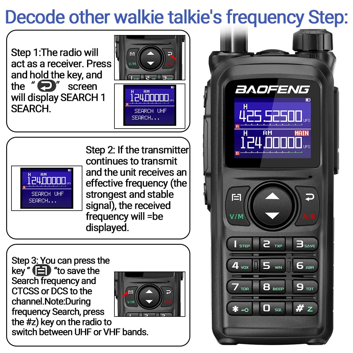 Talkie-Walkie Baofeng UV-28 PRO MAX - Multi-Bandes Haute Puissance Ma boutique