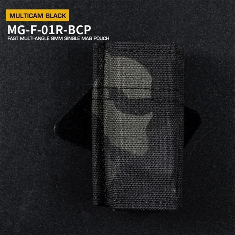 Poche à Chargeur Tactique Molle FAST Multi-Angle pour 9mm – Système de Poche à Magasin Simple BLACKBEARD OUTDOOR INDUSTRIES