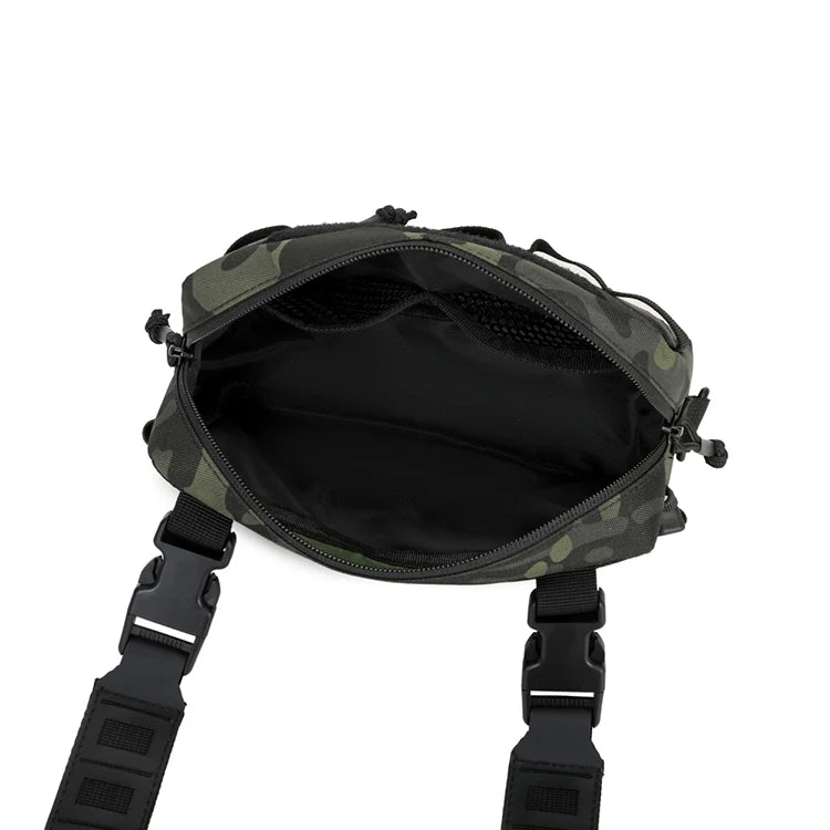 Sac tactique compact à porter sur la poitrine – Unisex, avec multiples poches pour un rangement sécurisé des équipements, accessoires et essentiels - BLACKBEARD OUTDOOR INDUSTRIES