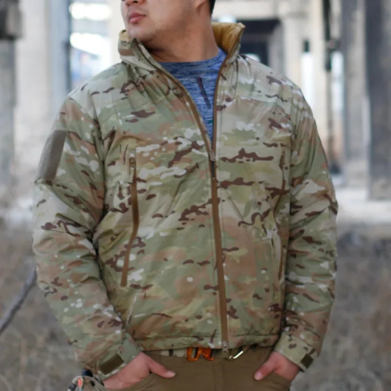 Veste d'Hiver Homme Niveau 7 - Parka Tactique à Duvet, Chaude, Imperméable, Coupe-vent, pour Chasse, Randonnée et Activités en Plein Air - BLACKBEARD OUTDOOR INDUSTRIES