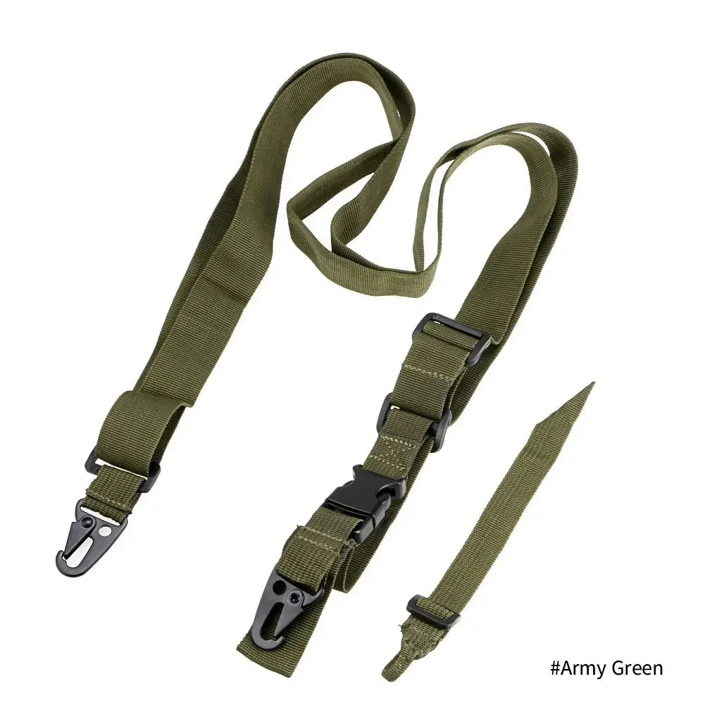 Sangle Tactique pour Fusil – 1, 2 ou 3 Points – Réglable avec Élastique Bungee - BLACKBEARD OUTDOOR INDUSTRIES