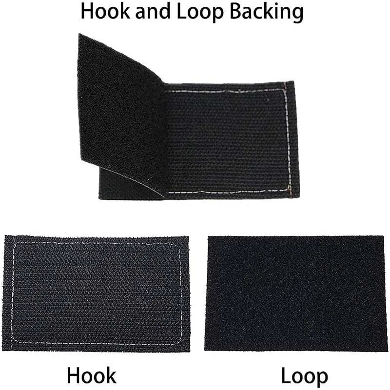 Écusson Groupe Sanguin 2,5 × 5 cm – Patch Tactique Brodé avec Velcro A/B/AB/O Pos-Neg - BLACKBEARD OUTDOOR INDUSTRIES