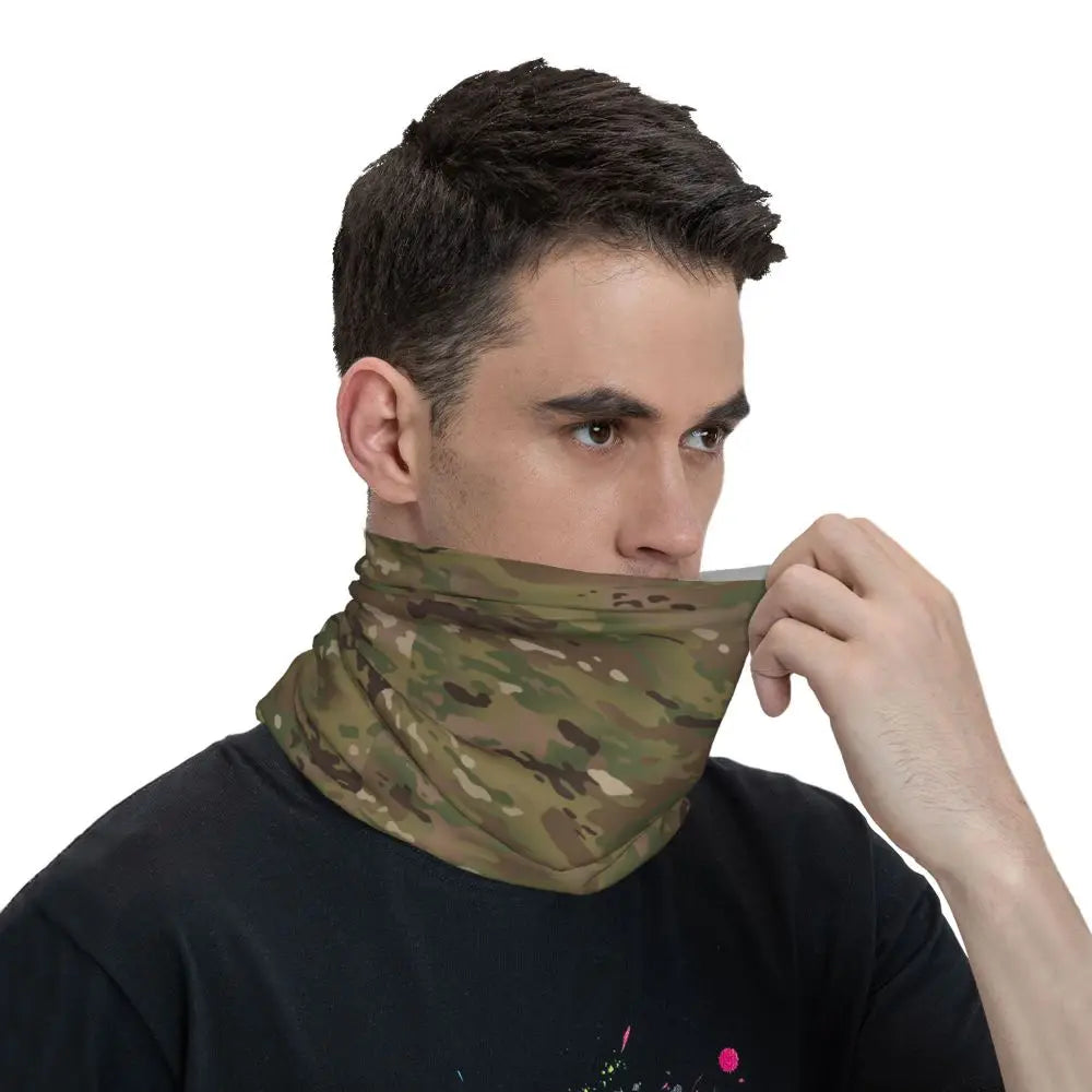 Tiger Stripe Camo – Bandeau Tour de Cou Hiver Multifonction pour Hommes et Femmes | Parfait pour Randonnée, Cyclisme, Sports Outdoor et Usage Quotidien - BLACKBEARD OUTDOOR INDUSTRIES