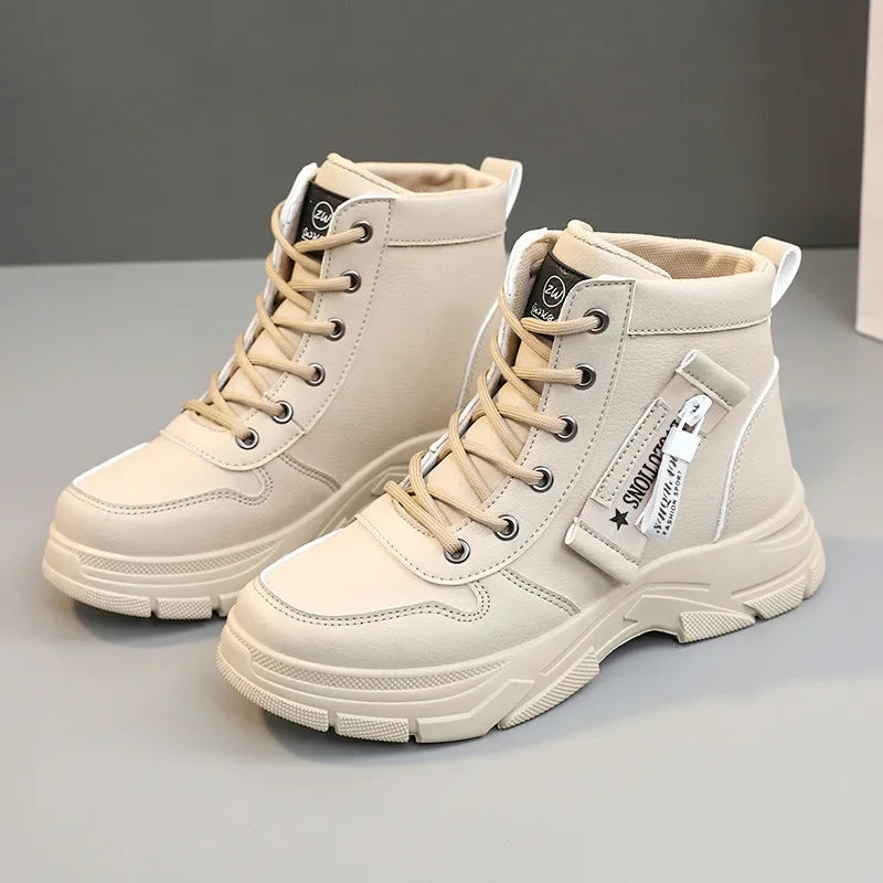 Bottines Femme Hiver 2024 – Chaussures Chaudes Imperméables à Lacets - BLACKBEARD OUTDOOR INDUSTRIES