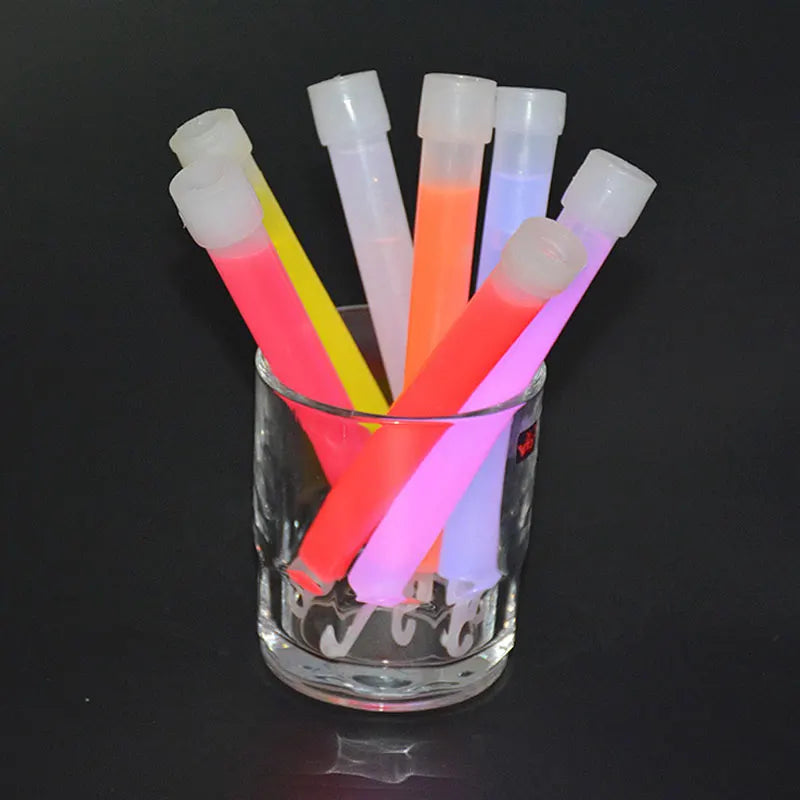 Lot de 10 Bâtons Lumineux Fluorescents avec Crochet – 6 pouces (15 cm) - BLACKBEARD OUTDOOR INDUSTRIES