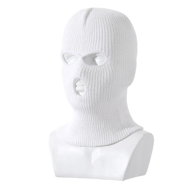 Balaclava cagoule trois trous en fibre acrylique Ma boutique