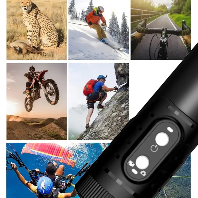 Caméra Sport 4K WiFi Luxuglow – Étanche IP66, Grand Angle 120°, Stabilisation Vidéo Ma boutique